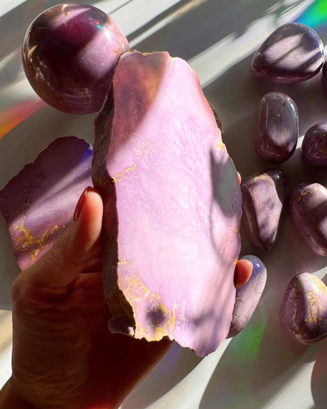 Phosphosiderite Slab - AAA