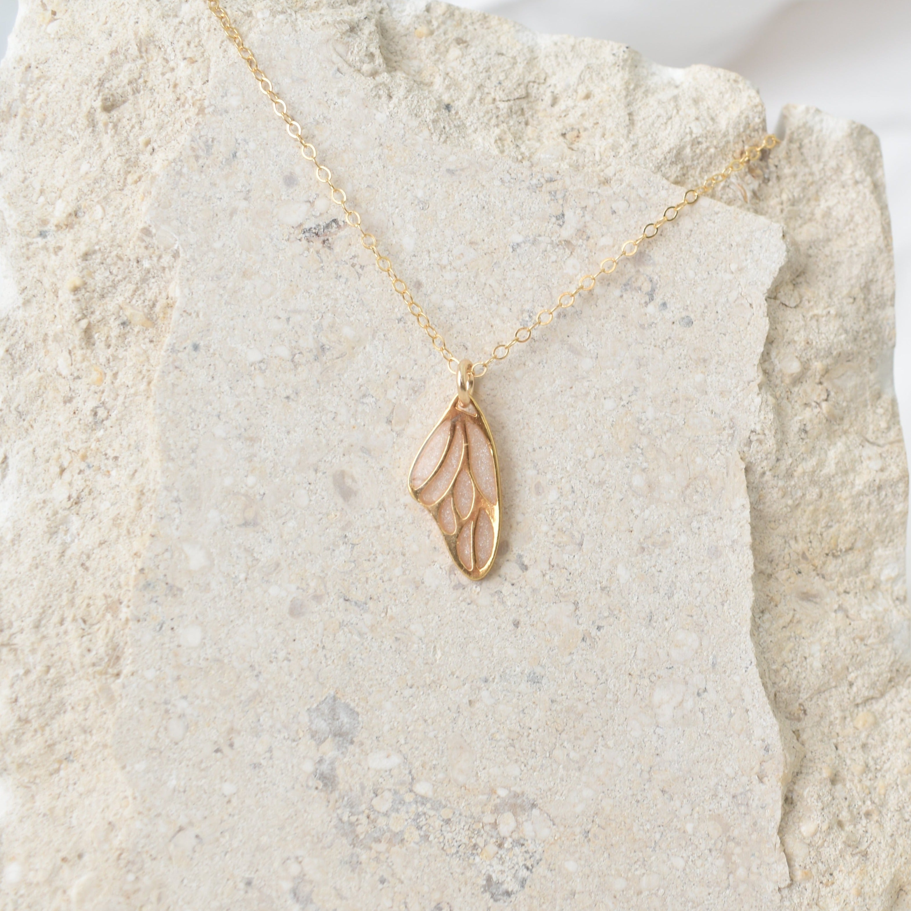 Butterfly Wing Necklace