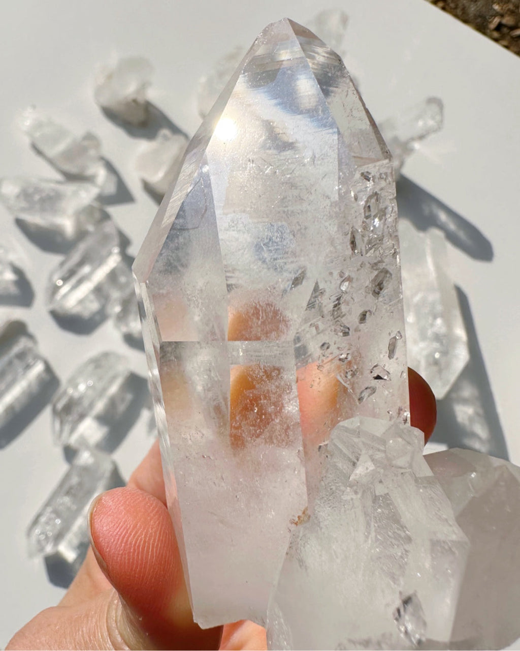 Arkansas Quartz Point A - Super Clear