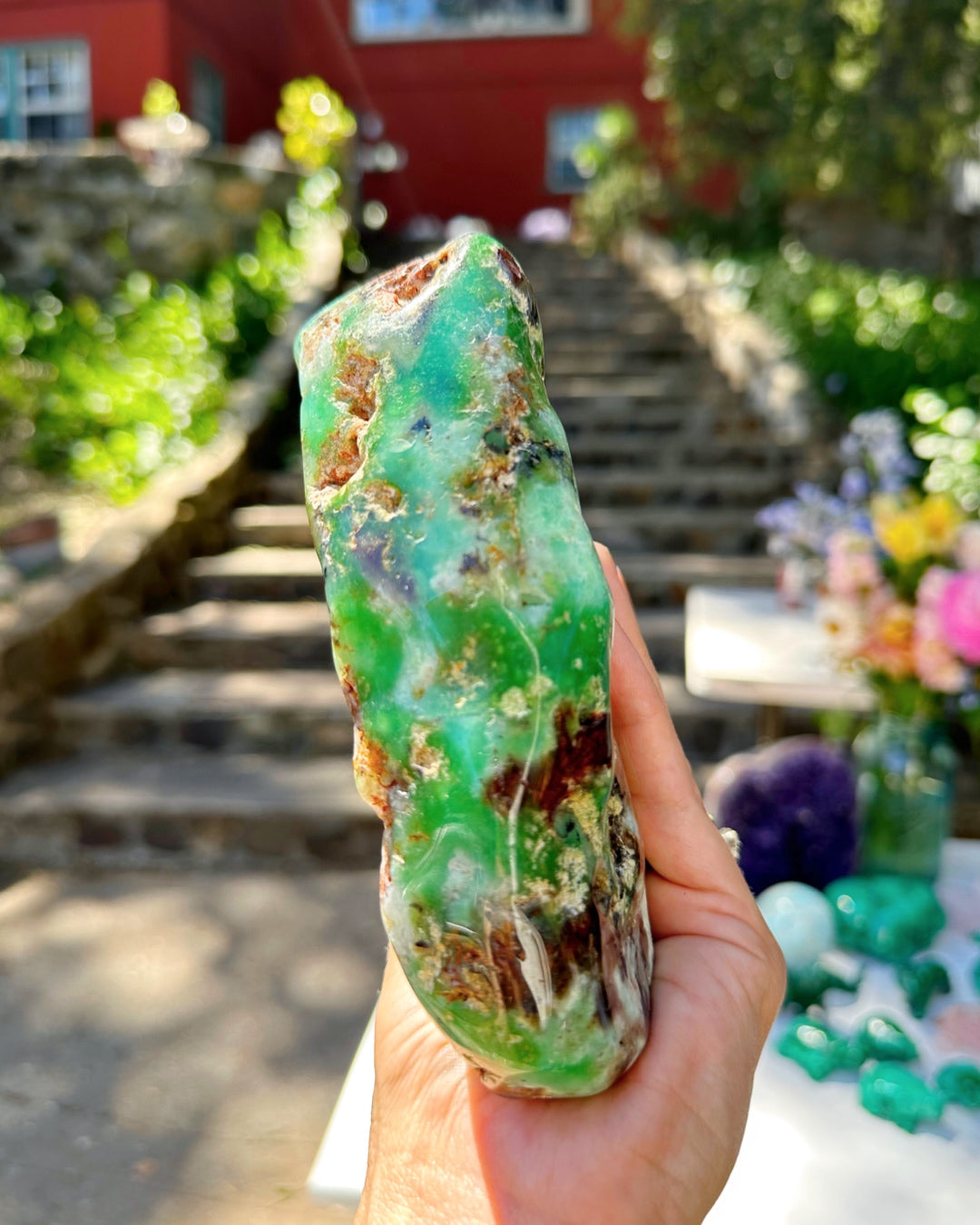 Chrysoprase Freeform - from Australian
