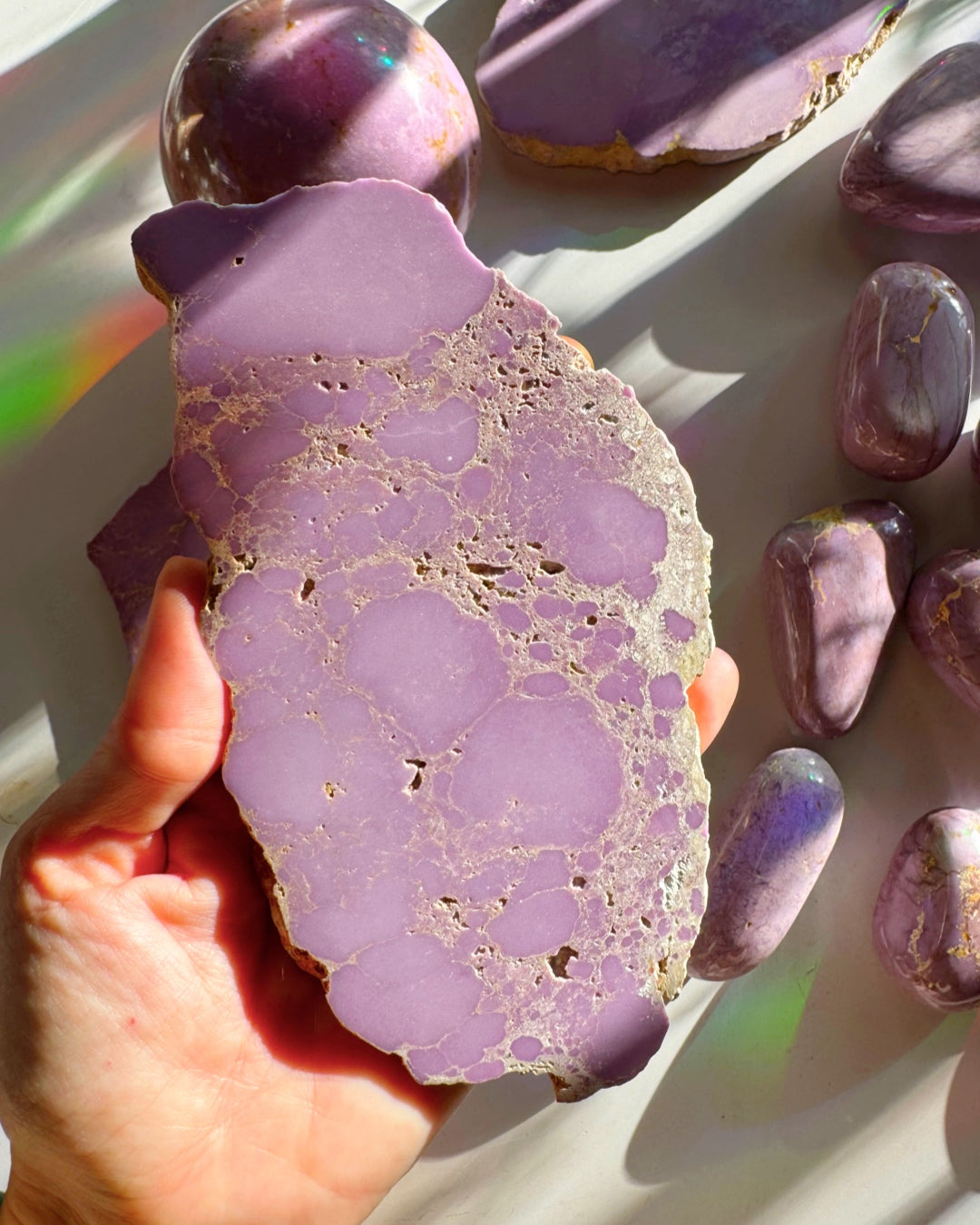Phosphosiderite Slab - AAA