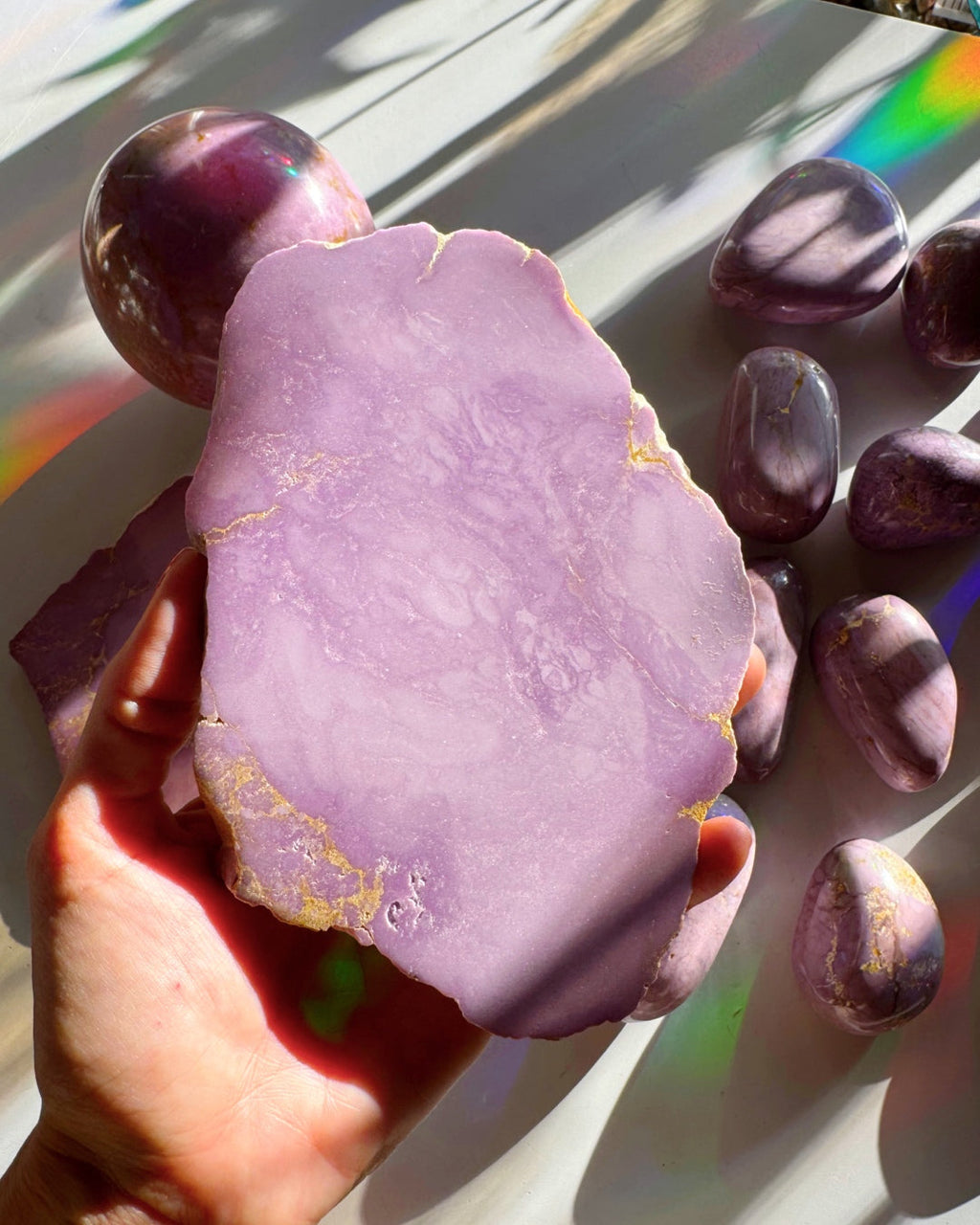 Phosphosiderite Slab - AAA