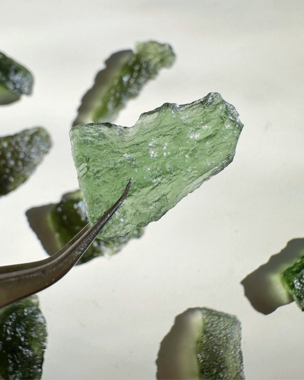 Chlum Moldavite #10 - AA