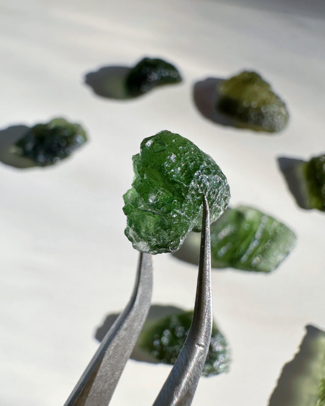 Chlum Moldavite #7 - AA