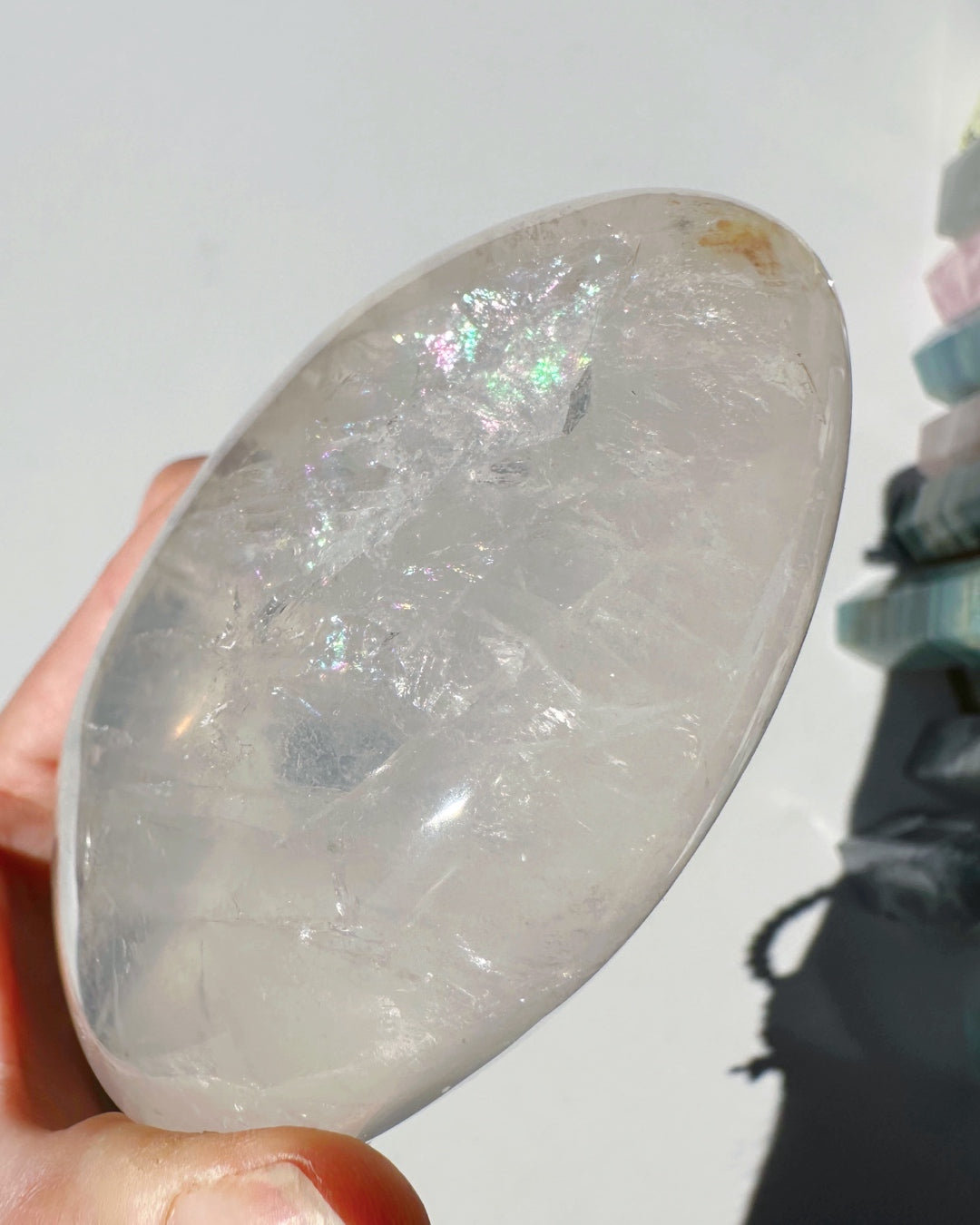 Quartz Freeform w/ Hematoid Inclusions