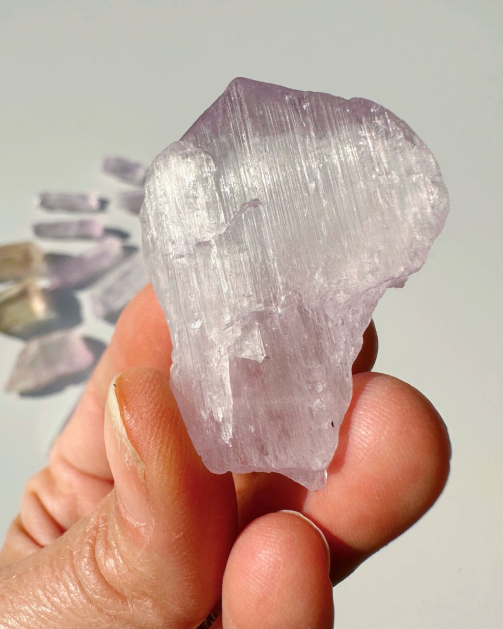 Raw Kunzite