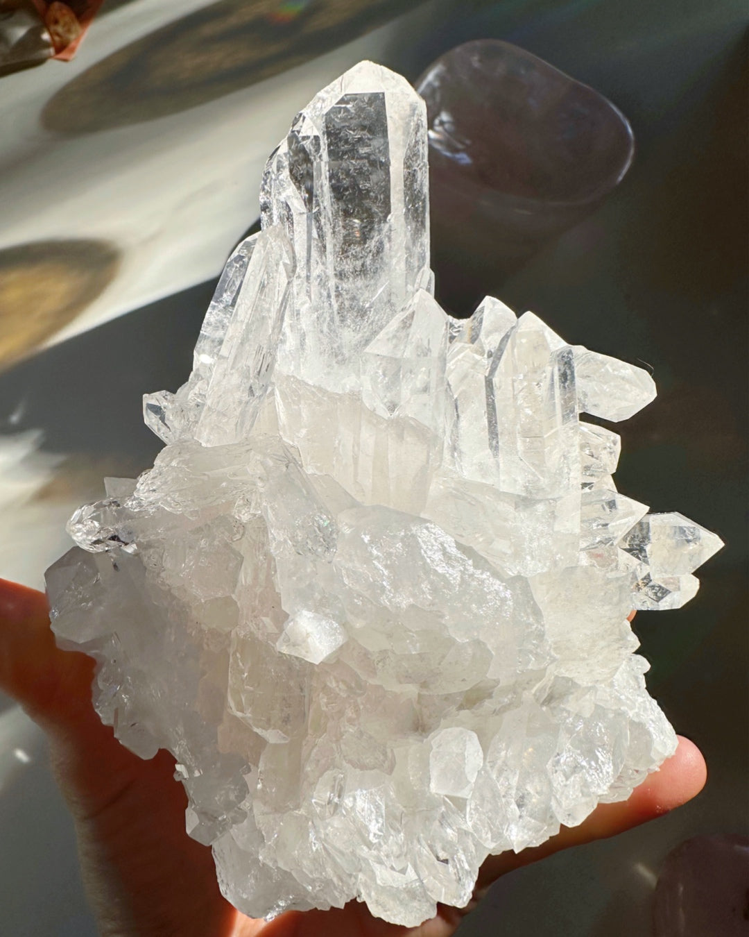 Clear Quartz Cluster