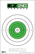 25 EZ2C Targets #12: Green B-16 B16 25-Yard Slow Fire Pistol Paper Target 11”x17” USA MADE