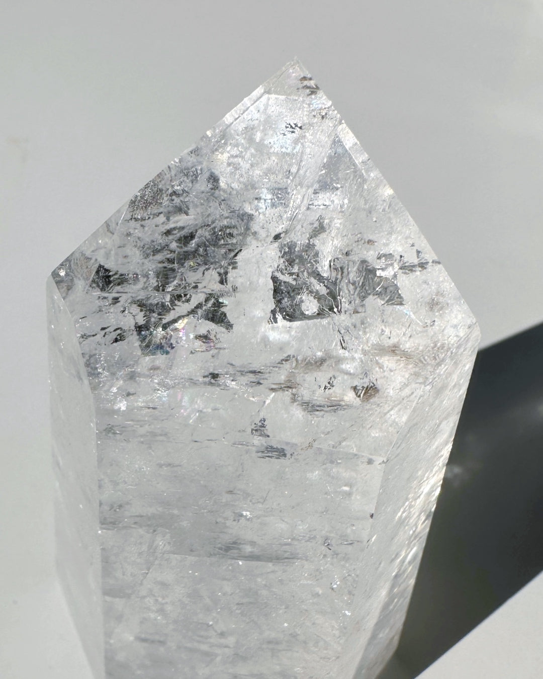 Clear Quartz Tower
