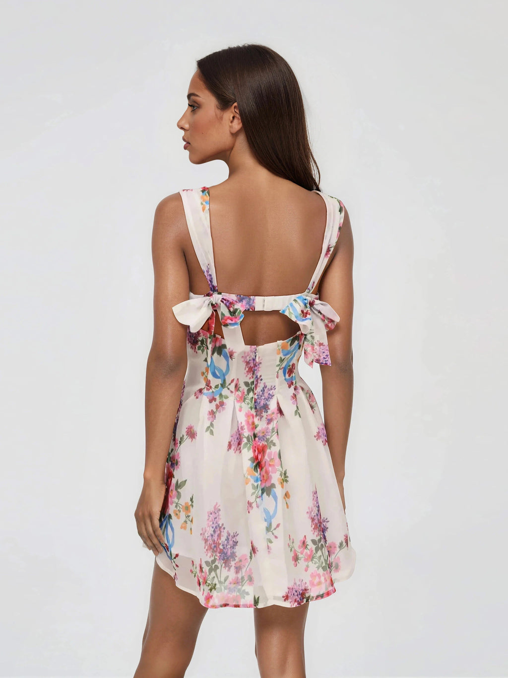 August Mini Dress – White
