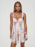 August Mini Dress – White