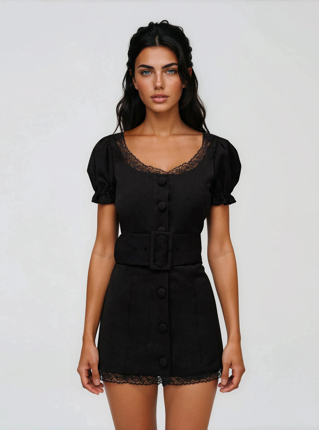 Shawna Mini Dress – Black