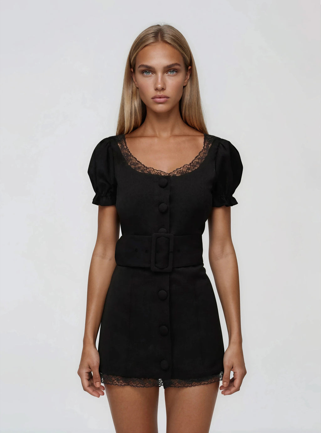 Shawna Mini Dress – Black