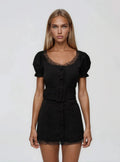 Shawna Mini Dress – Black