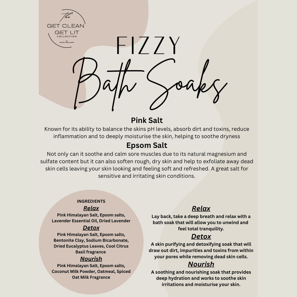 Nourish Fizzy Bath Soak