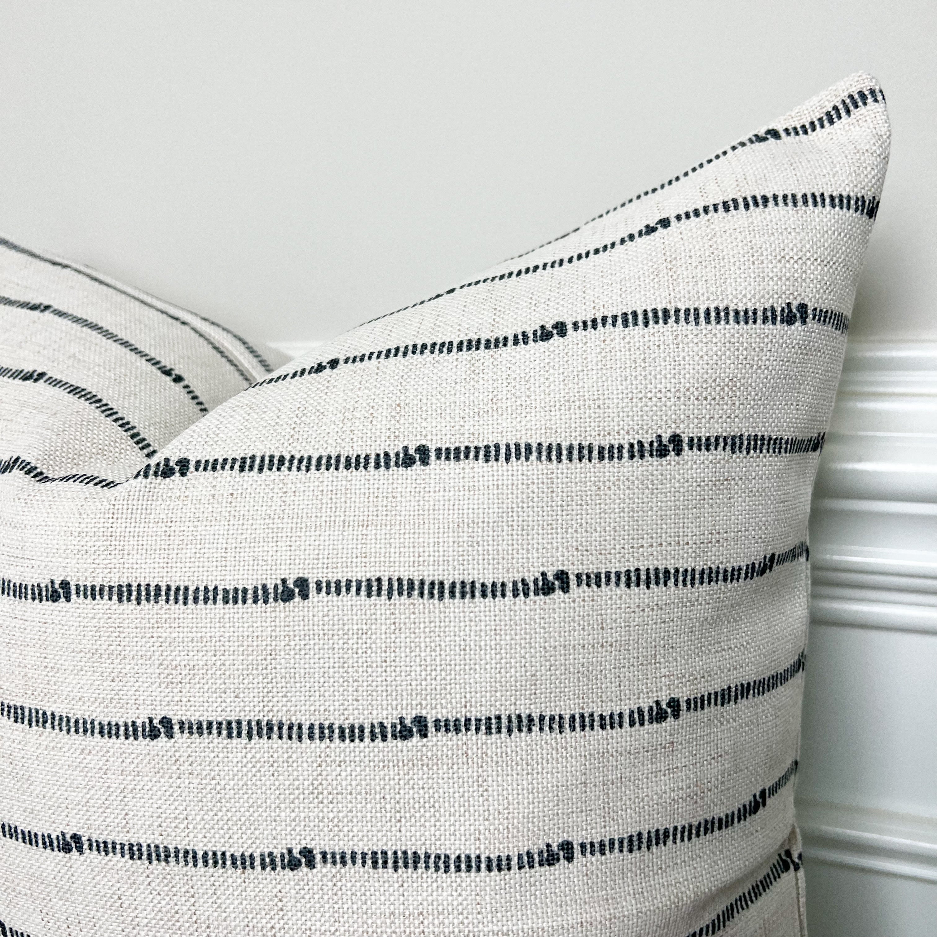 The Fletcher Woven Pillow Cover 20x20 inch- High End Textured Fabric
