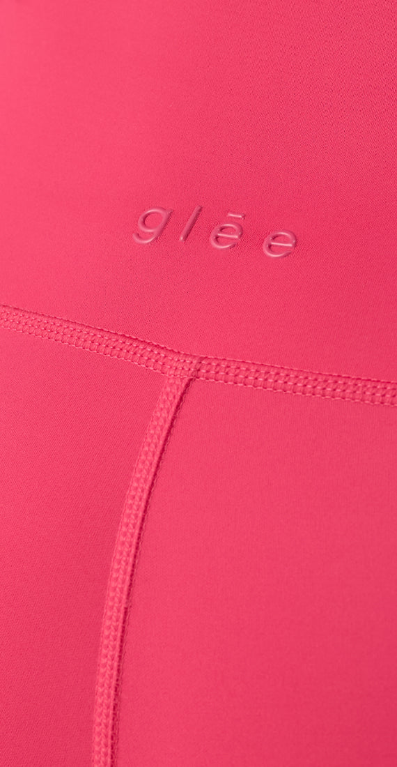 RASPBERRY VELVET LEGGINGS