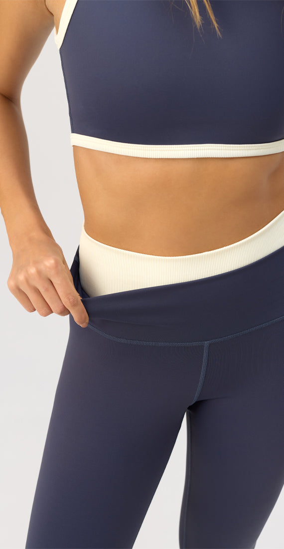 NAVY TIDE LEGGINGS