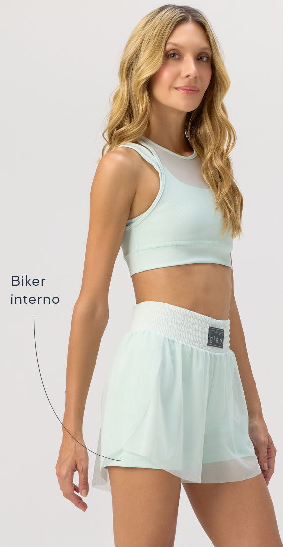 OCEAN BALLERINA SHORT MESH