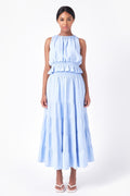 Tiered Maxi Skirt