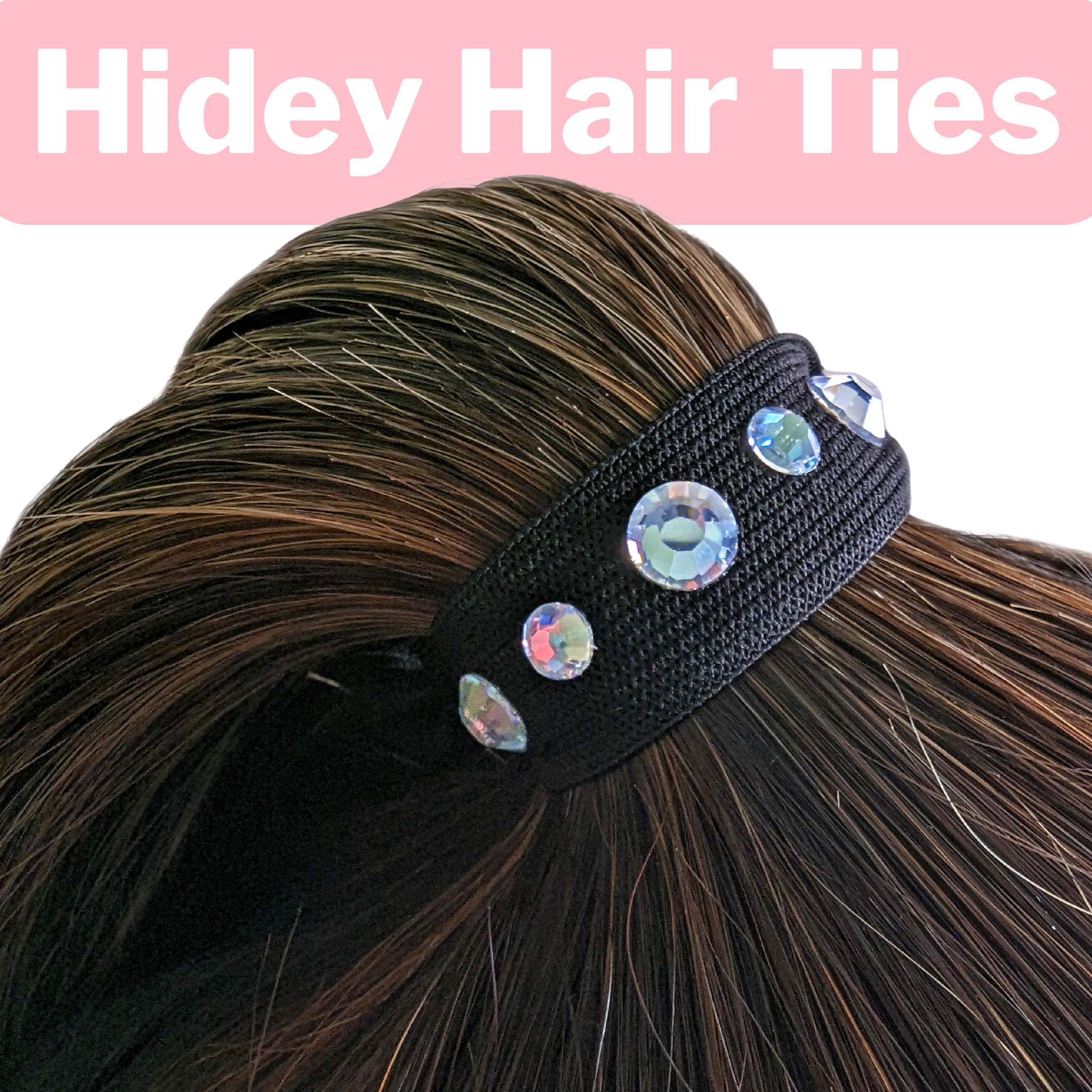 Hidey Bracelet/Hair Ties with Austrian Crystals