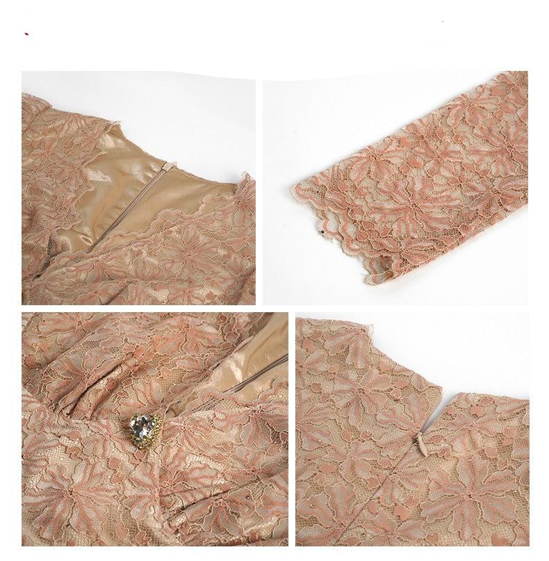 Black & Pink Dress Women's