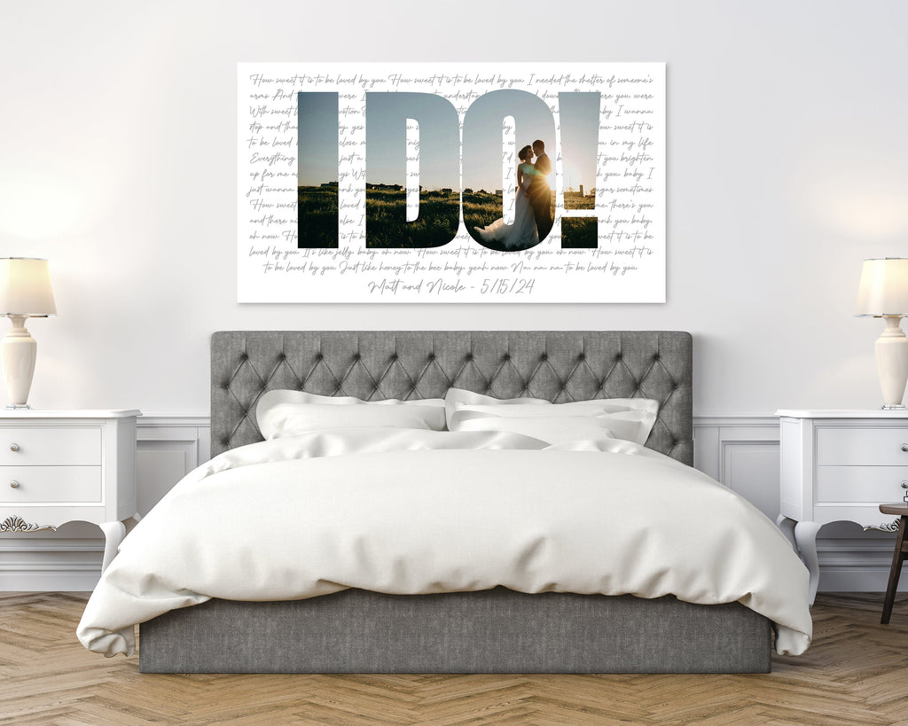 Custom Letter Photo Collage Gift