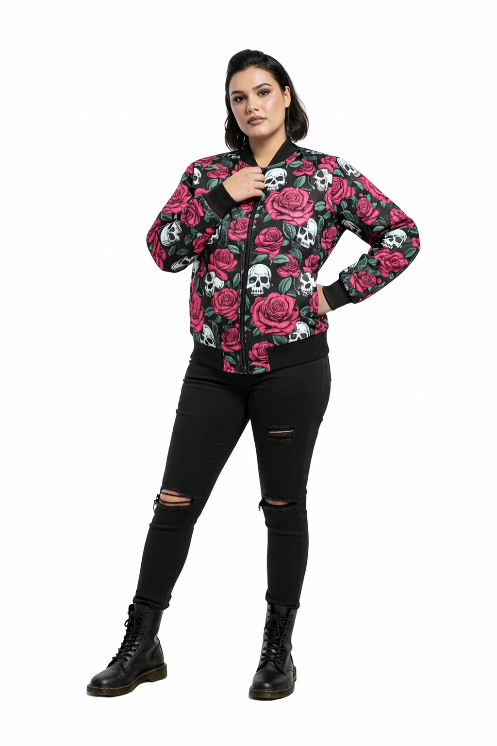 Rebel Rose Women’s Bomber Jacket