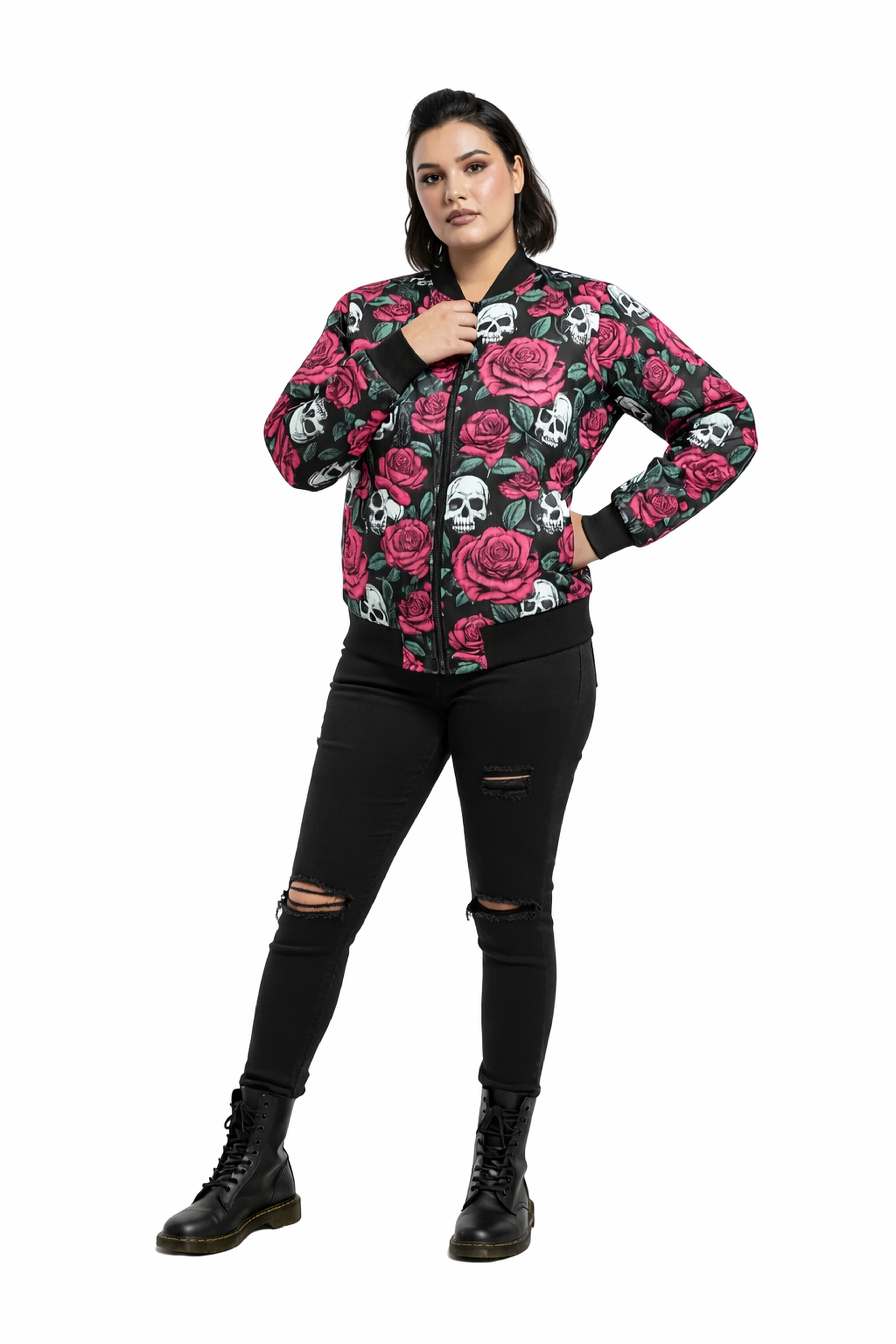 Rebel Rose Women’s Bomber Jacket