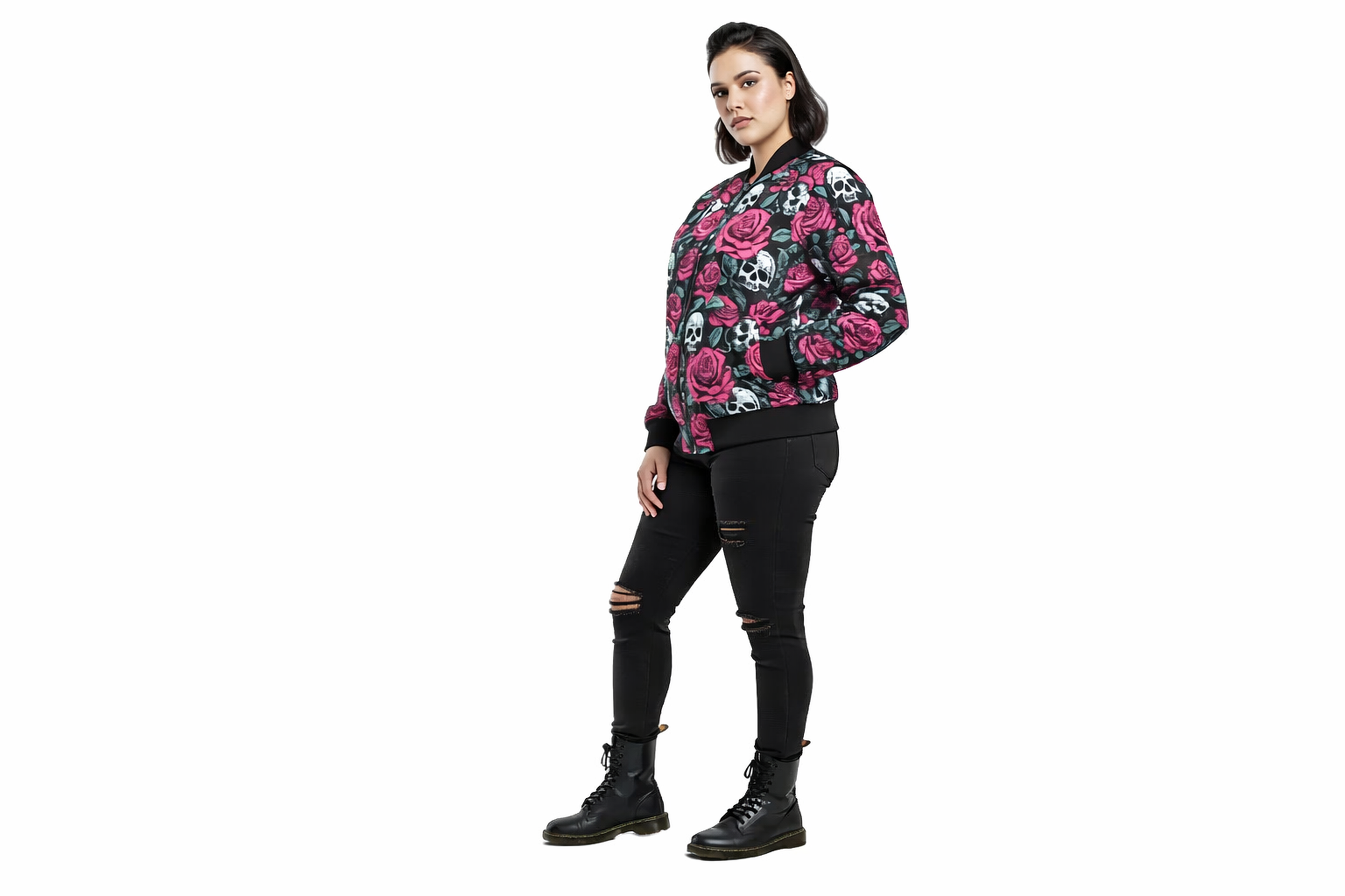 Rebel Rose Women’s Bomber Jacket