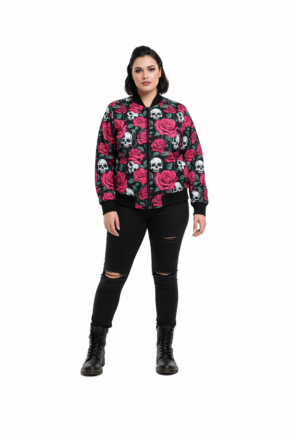 Rebel Rose Women’s Bomber Jacket