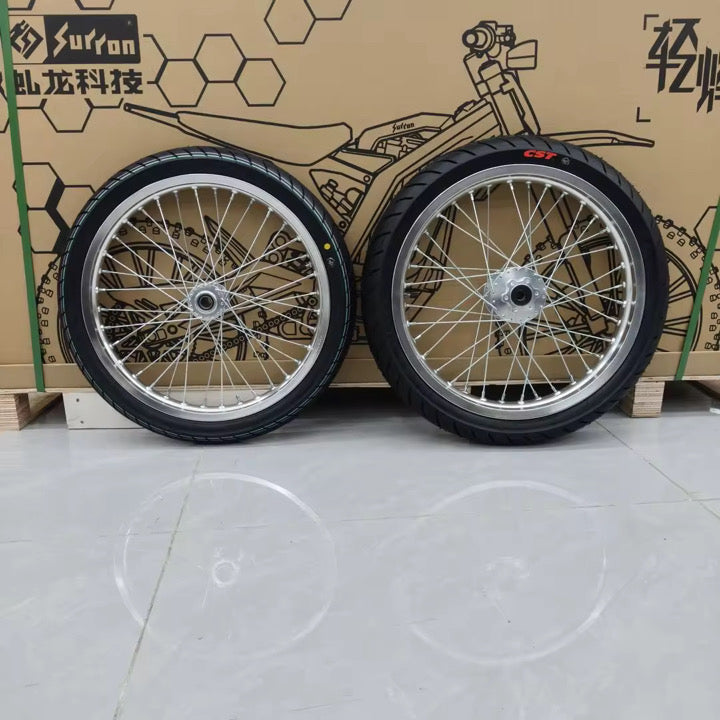 Surron Lbx/E ride Pro Supermoto Wheelset (Ships Next Business Day)￼
