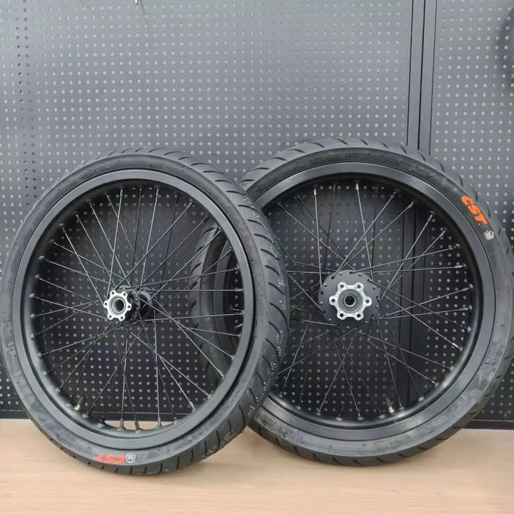 Surron Lbx/E ride Pro Supermoto Wheelset (Ships Next Business Day)￼