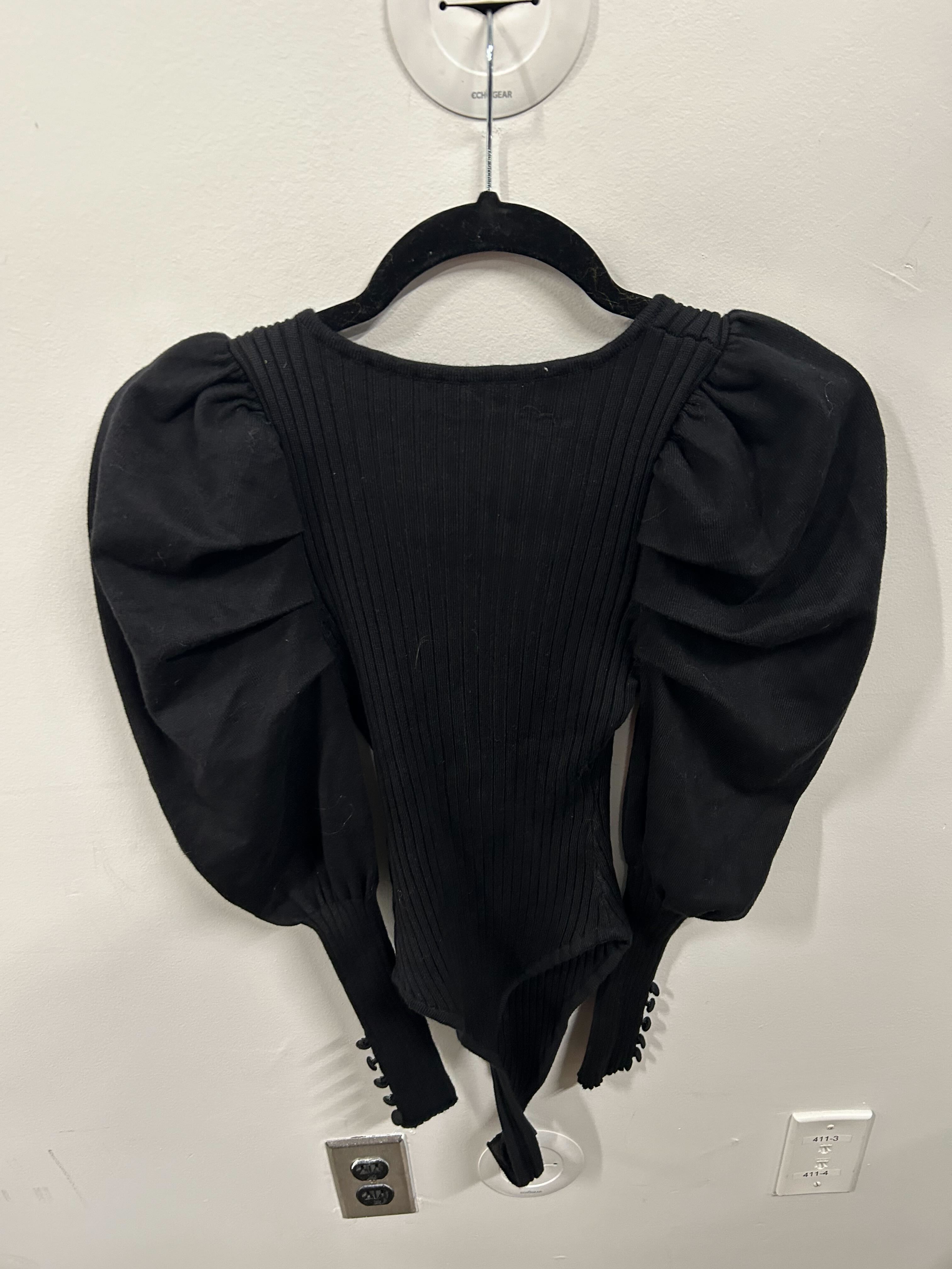The Audre Sculpted-Sleeve Bodysuit