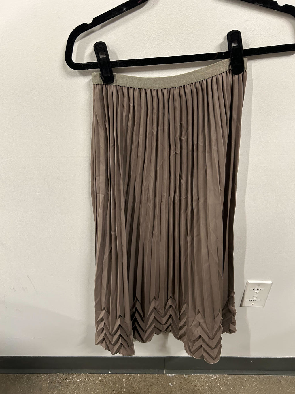 The Calliope Pleated Midi Skirt