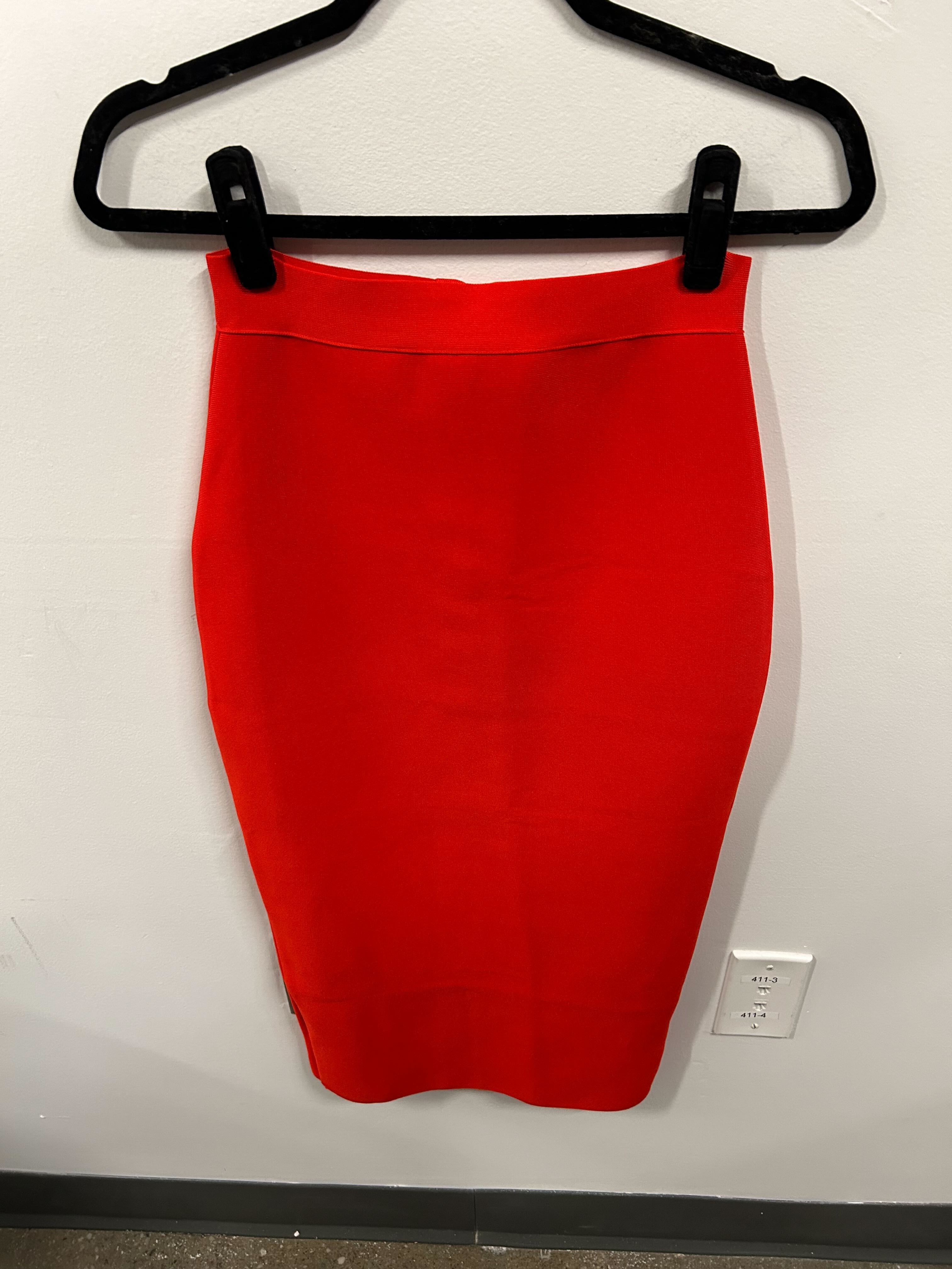 Siren Red Pencil Skirt Set