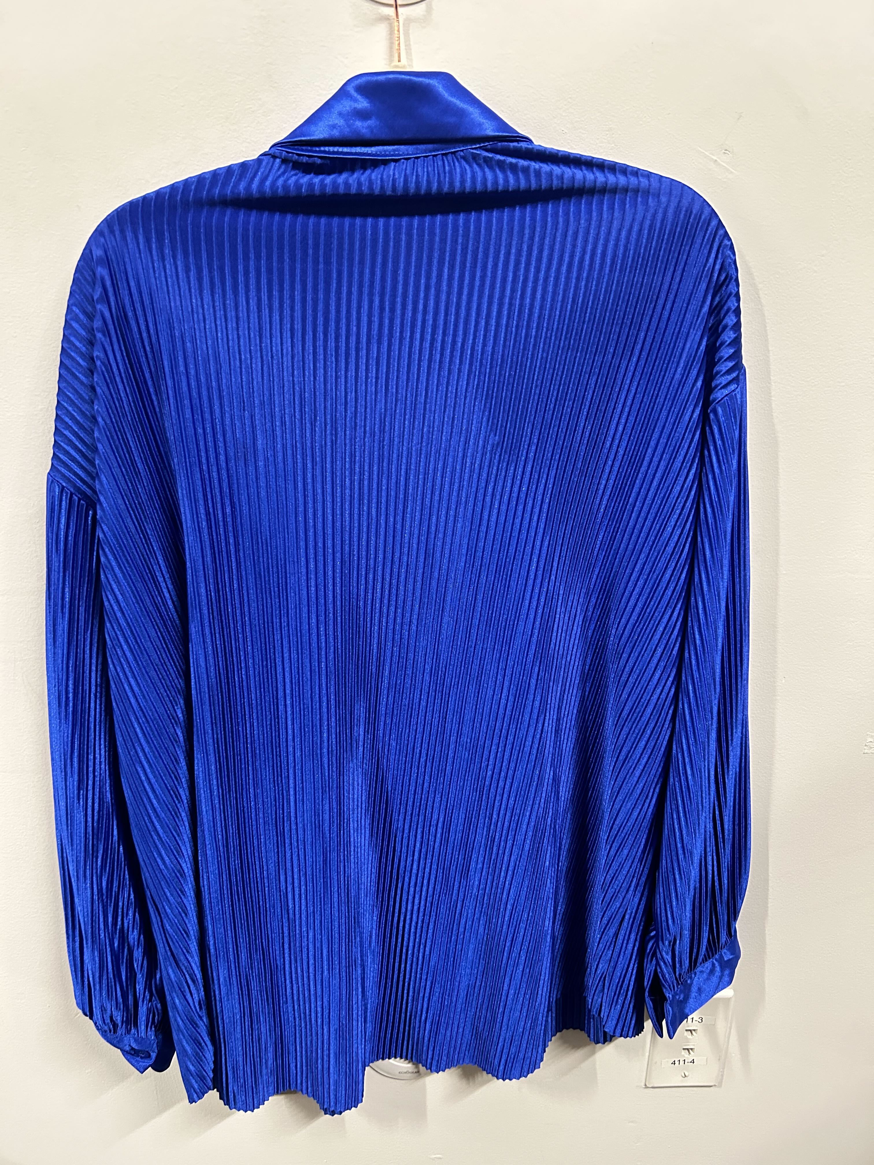 Cobalt Plissé Lounge Set
