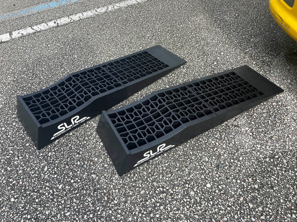 SLR Low Profile Race Ramps for E34 - Split-Style for Easy Jacking