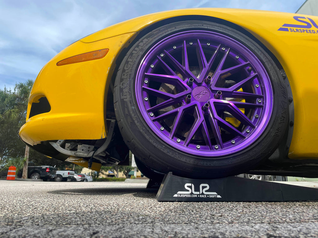 SLR Low Profile Race Ramps for Crown Victoria - Split-Style for Easy Jacking