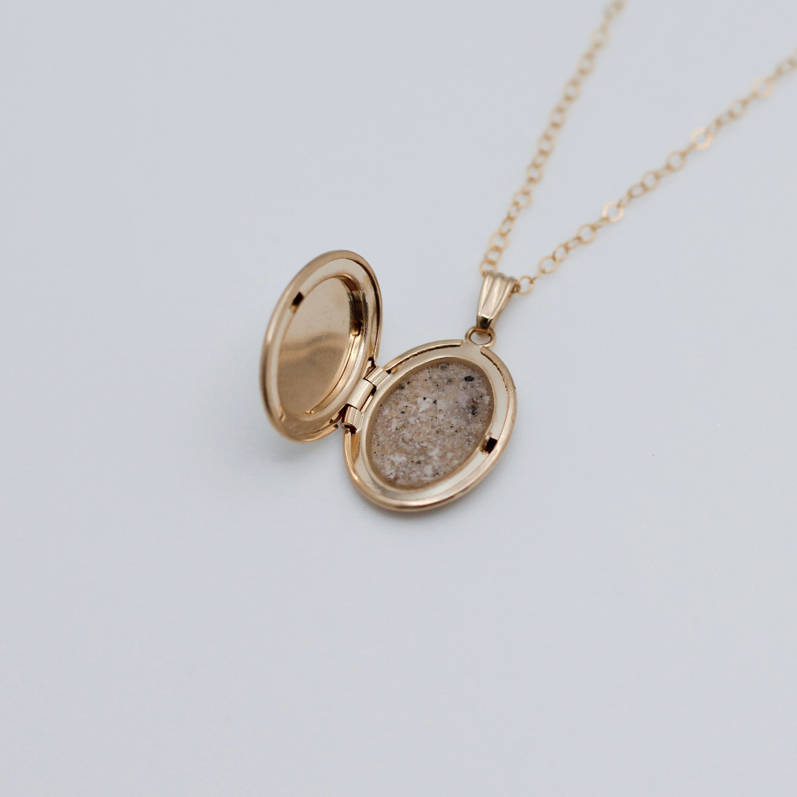 Classic Oval Locket Necklace