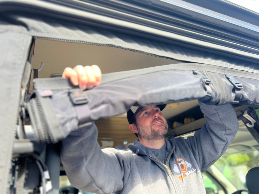 Ford Transit Rear Screen