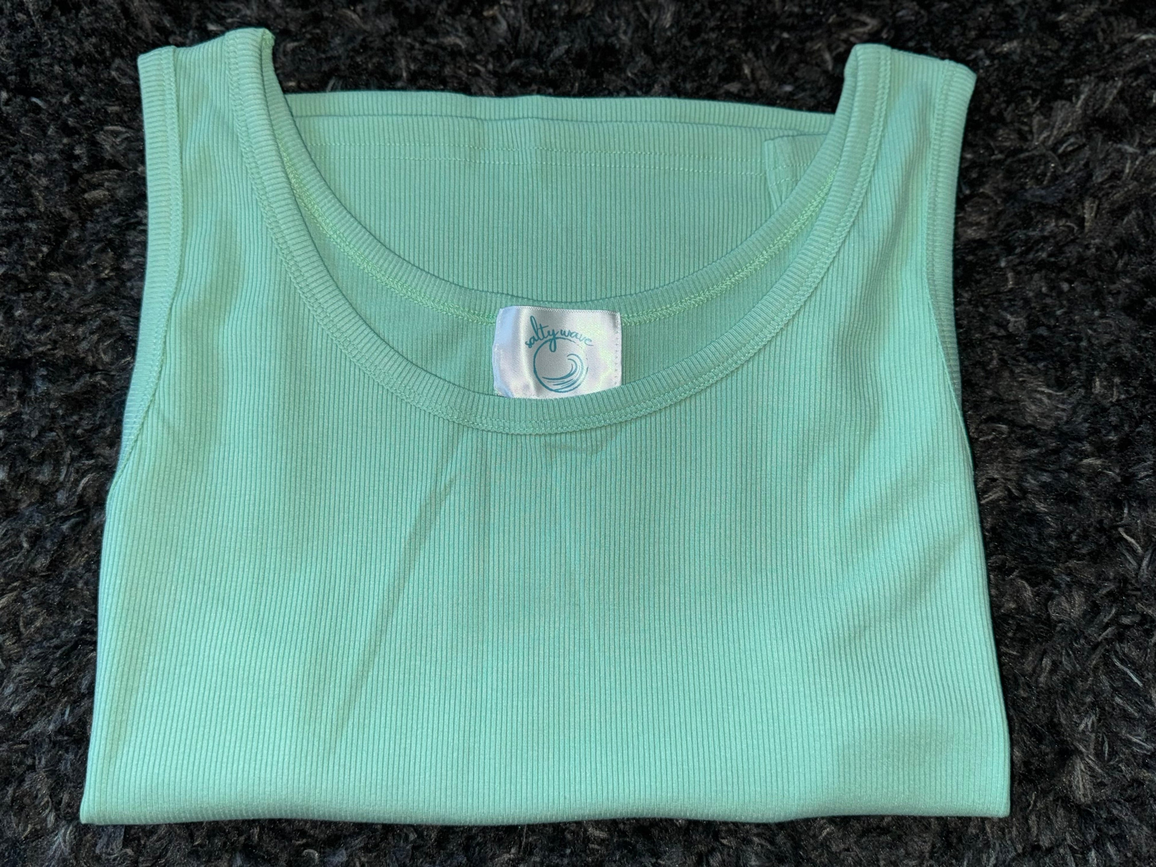 Hold Tight Tank Top in Mint