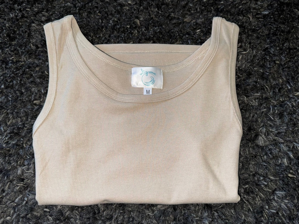 Hold Tight Tank Top in Mocha