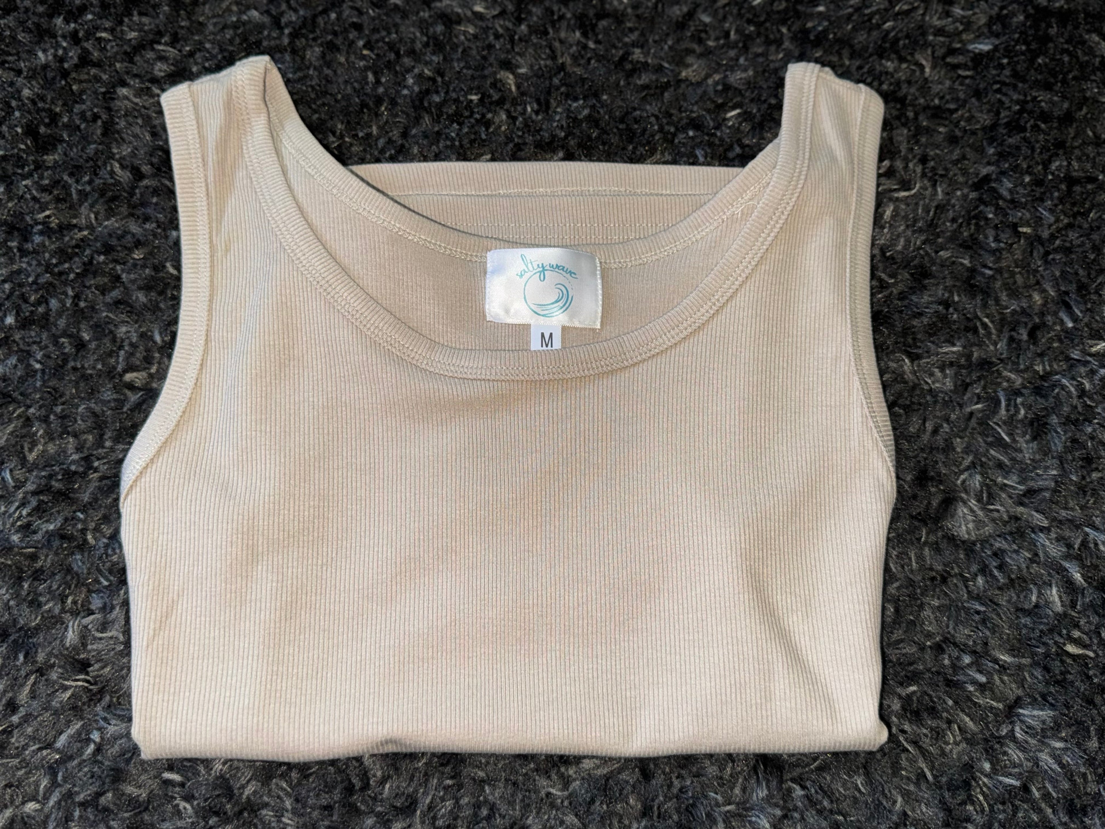 Hold Tight Tank Top in Mocha