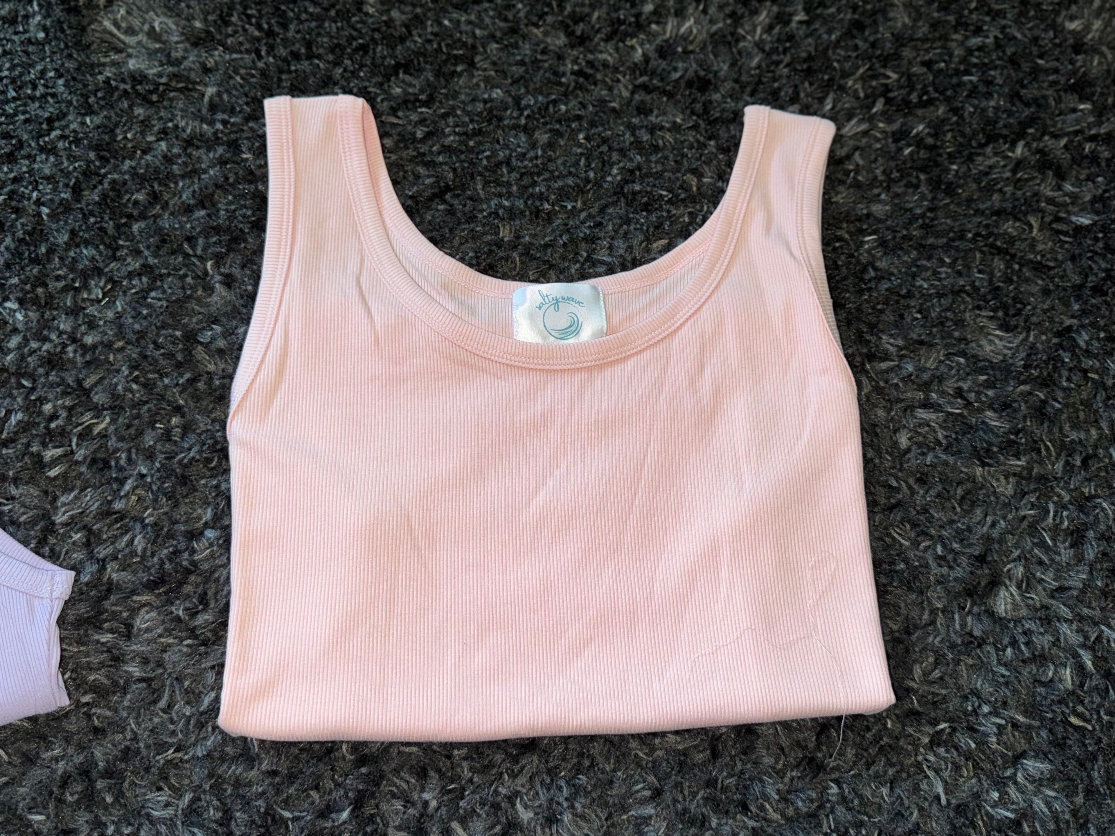 Hold Tight Tank Top in Light Pink