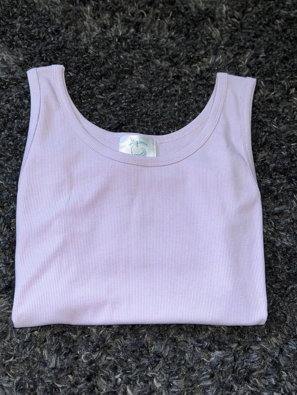 Hold Tight Tank Top in Lavender