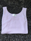 Hold Tight Tank Top in Lavender