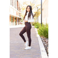 The Becca - Brown Crossover Full length Leggings w/ Pockets
