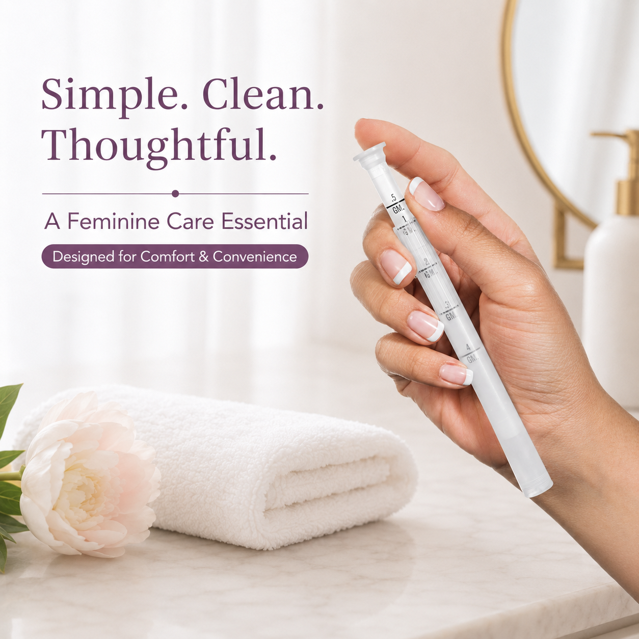 Disposable Vaginal Cream Applicators  for Premarin, Estace & many others (15ct)