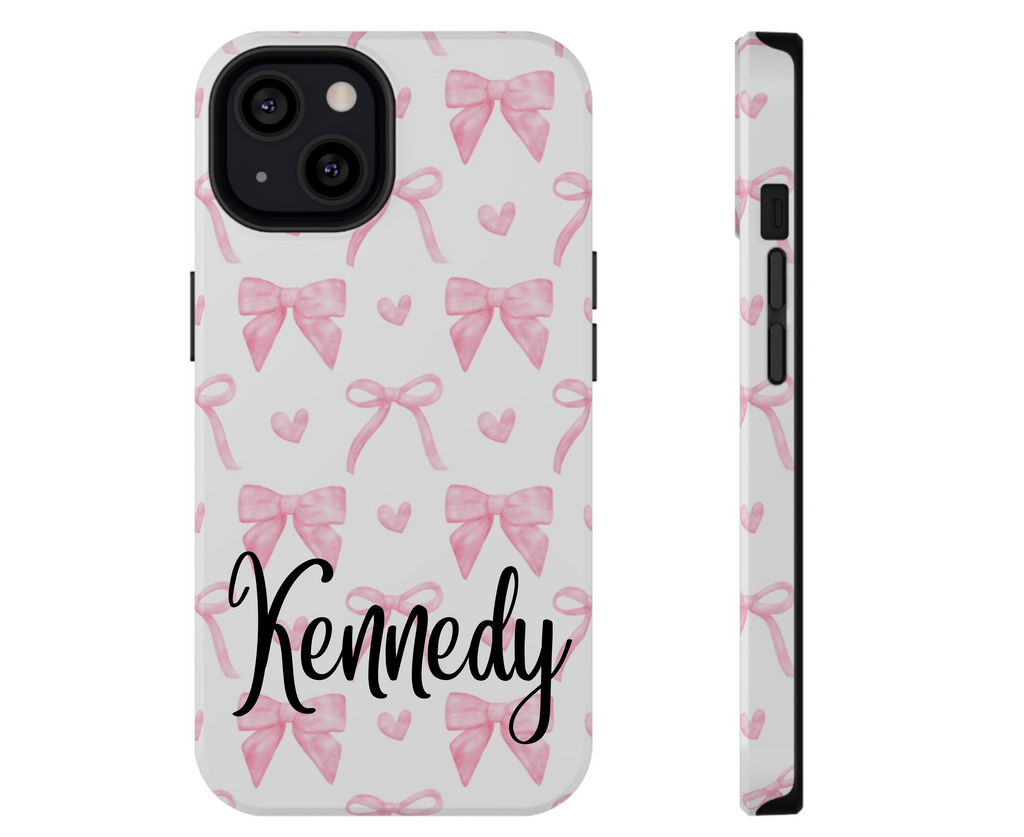 Customizable: Bow Pattern Phone Case